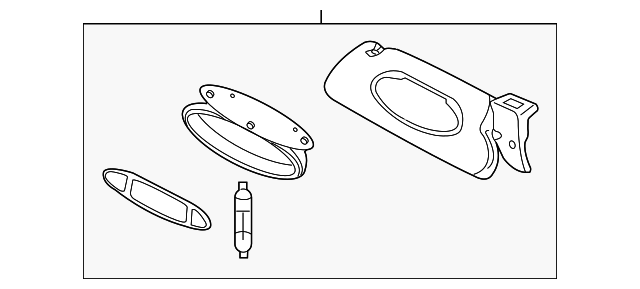 997-731-981-21-5X6 Деталь SUNVISOR, LEFT