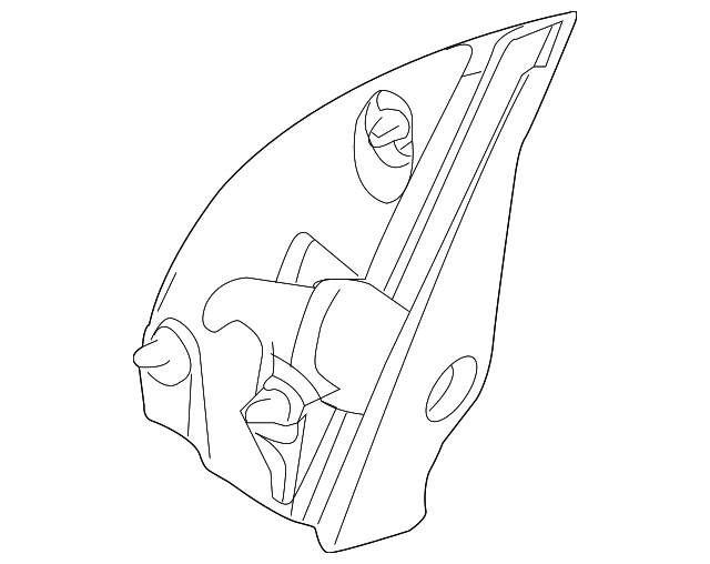 13156113 Деталь INTERIOR TRIM, RIGHT