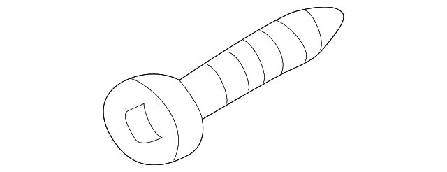 DA614061L Деталь DOOR TRIM PANEL SCREW