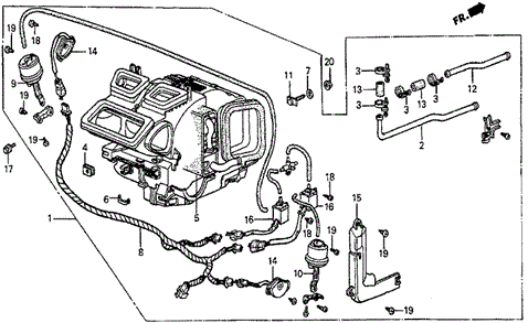 Heater Unit for 1984 Honda Prelude #0