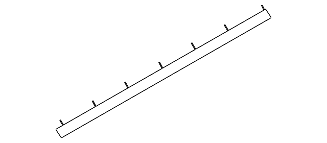 8S4Z-6320758-A Деталь LOWER W'STRIP, LEFT