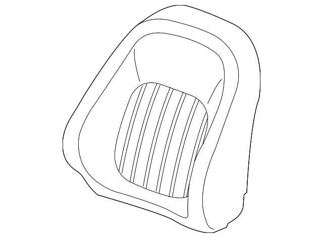 T2H14480QKW Деталь SEAT BACK COVER, RIGHT
