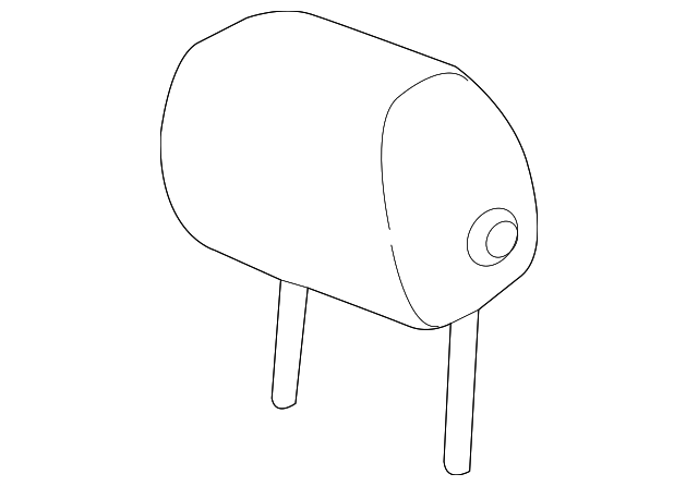 T2H9603QKW Деталь HEADREST, RIGHT