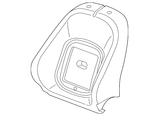 T2H14507 Деталь SEAT BACK PAD, RIGHT