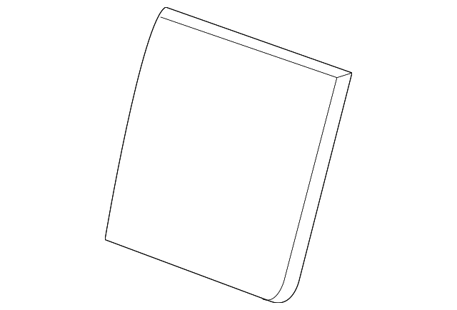T4N4168 Деталь SEAT BACK PAD INSERT, LEFT