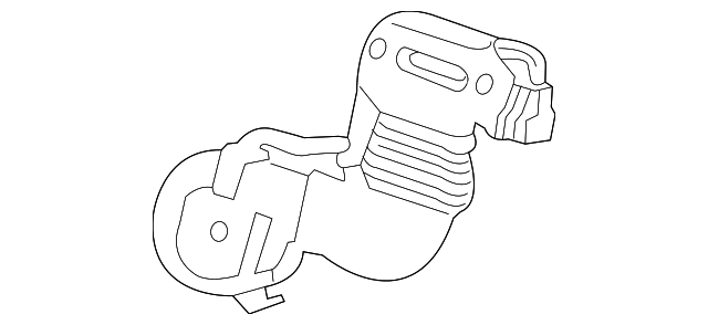 T4A7201 Деталь COOLING DUCT, LEFT