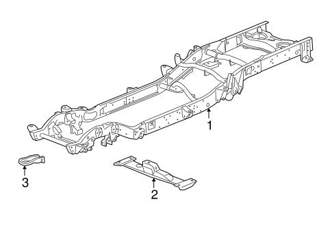 Body/Frame & Components for 2008 Chevrolet Silverado 2500 HD #1