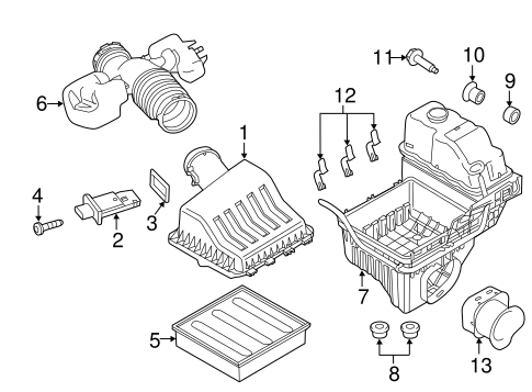 Maintenance & Lubrication/Filters for 2012 Ford F-150 #1