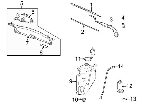 Vue WIPER & WASHER COMPONENTS 2