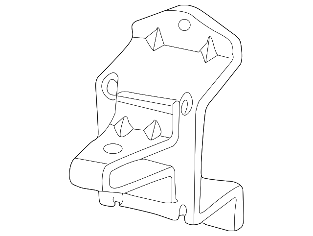BTR7472 Деталь DOOR TRIM PANEL BRACKET