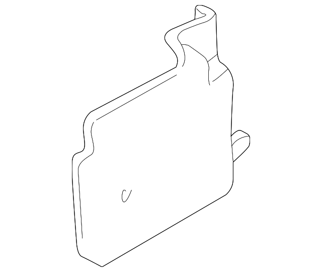 HNC1381BBSDZ KICK PANEL TRIM, LEFT