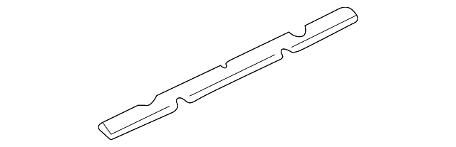 HNA6062AA SCUFF PLATE INSULATOR, LEFT
