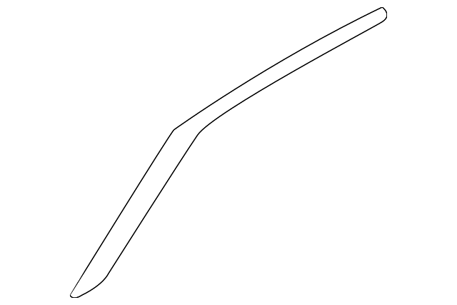 HNC2143ACAGD WINDSHIELD PILLAR TRIM, LEFT