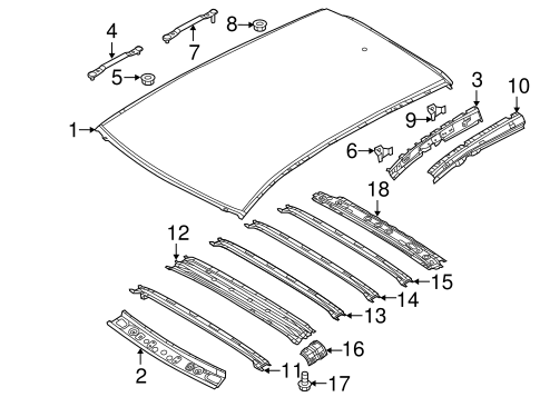 Roof & Components for 2013 Mazda CX-5 #0