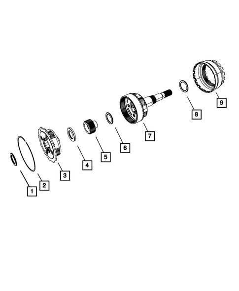Gear Train for 2008 Dodge Ram 1500 #1