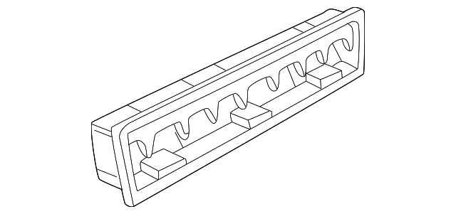 XR847981 Деталь VENT BOX, LEFT