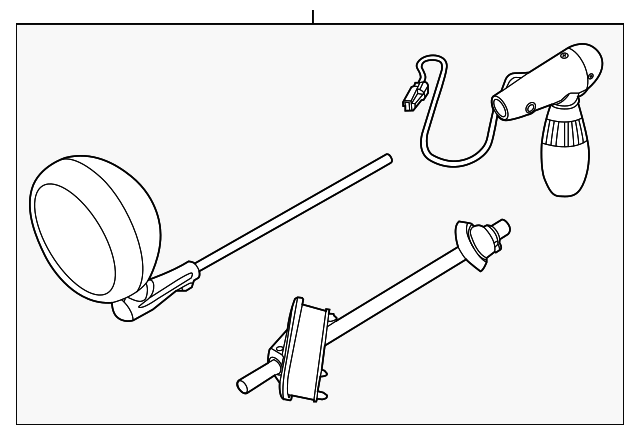 DB5Z-15312-F Деталь LAMP, RIGHT