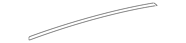 C2D18421 Деталь UPPER MOLDING, LEFT