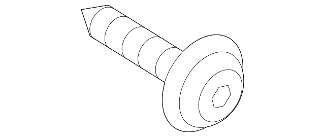 999-073-192-01 UPPER HINGE BOLT, LEFT