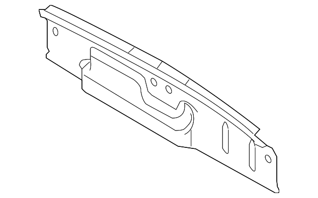 8A8Z-7410608-A Деталь LOWER PANEL