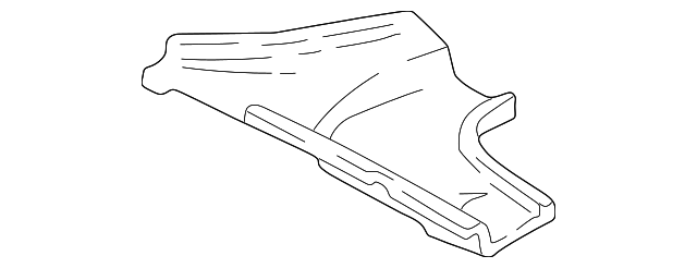 22654751 Деталь GUTTER, LEFT