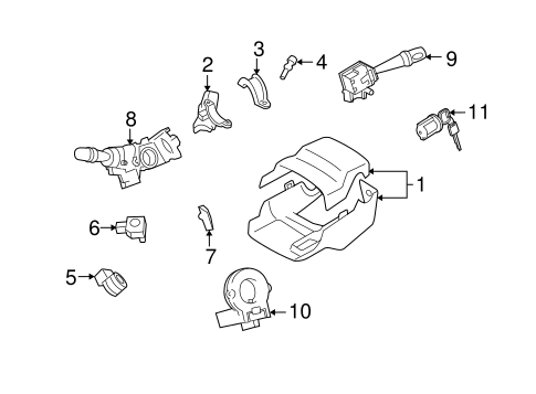 ELECTRICAL/IGNITION LOCK for 2010 Scion xD #1
