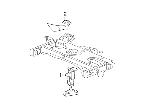 Canyon SPARE TIRE CARRIER