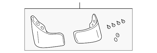 C2S33912 Деталь MUD GUARD