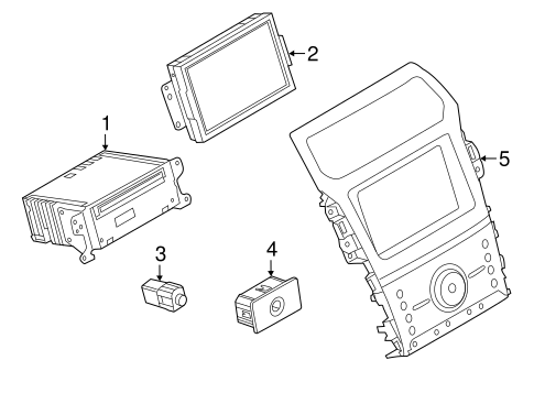 Body/Sound System for 2013 Ford Explorer #5