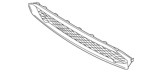 9S4Z-17K945-AA Деталь LOWER GRILLE
