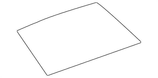 15816116 Деталь BACK GLASS