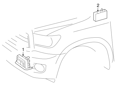ELECTRICAL/ELECTRICAL COMPONENTS for 2014 Toyota Sequoia #3