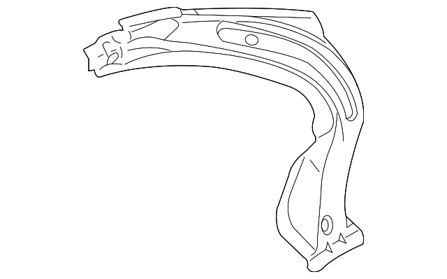 30621643 Деталь GUTTER EXTN, LEFT