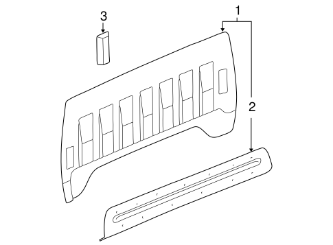 Sierra 1500 BACK PANEL