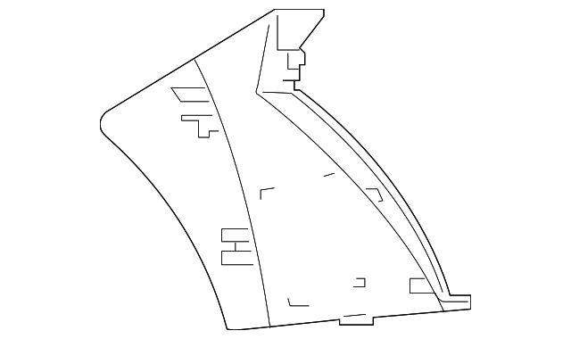 958-631-265-10 Деталь INNER COVER, LEFT
