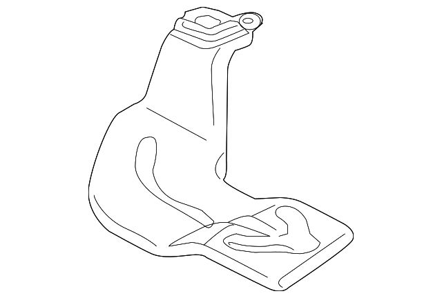 90520692 Деталь FLOOR DUCT, LEFT