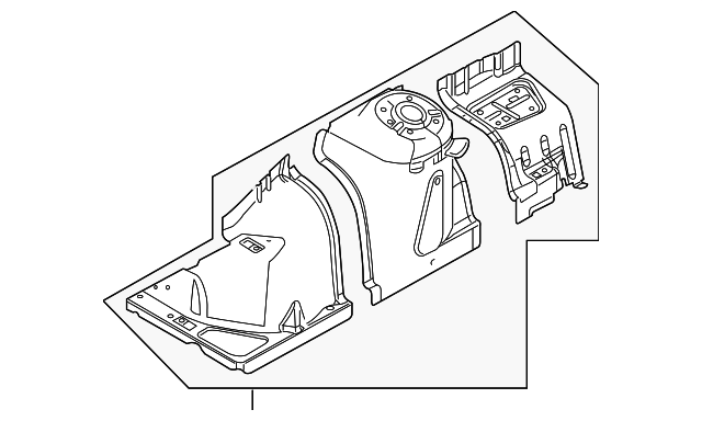 AR3Z-16054-A Деталь APRON ASSY, RIGHT