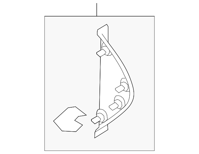 DG1Z-5404481-AA SIDE PANEL, LEFT