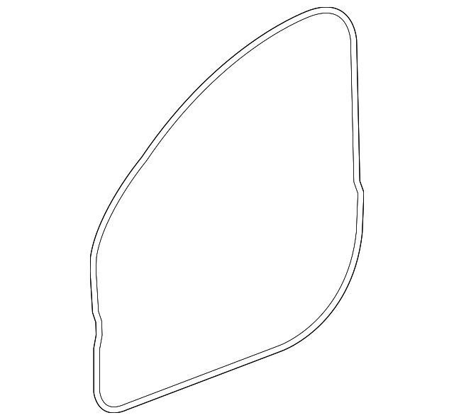 C2Z13660 Деталь DOOR W'STRIP, RIGHT