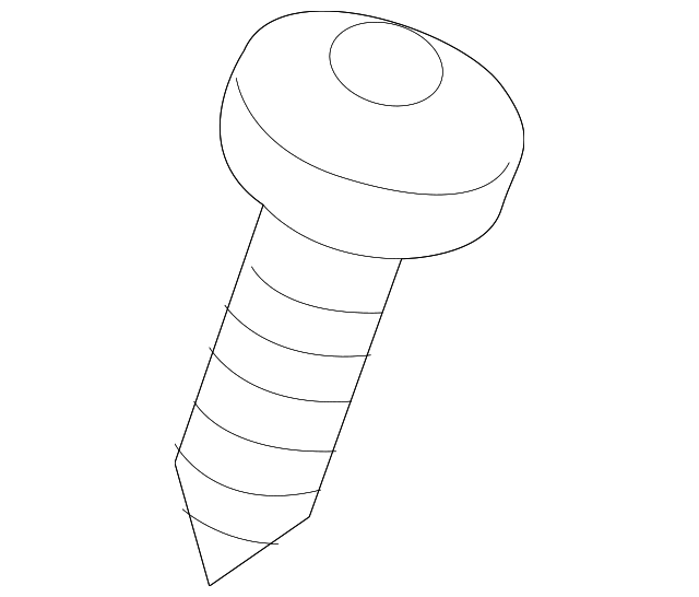 986062 HEADLAMP ASSY SCREW, RIGHT