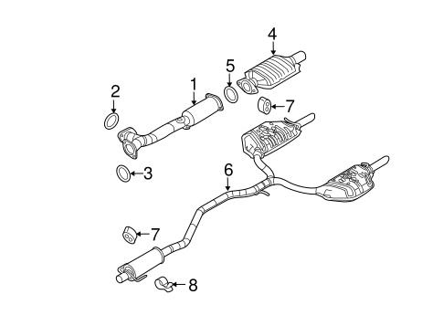 Fusion EXHAUST COMPONENTS 2