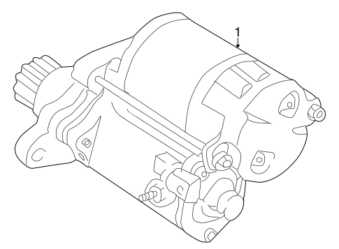 ELECTRICAL/STARTER for 1998 Toyota Camry #1