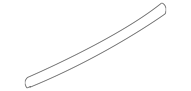 YS4Z-6129796-BA Деталь GLASS MOLDING, RIGHT