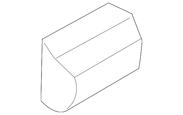 1S4Z-5429760-AA Деталь GLASS MOLDING SPACER, LEFT