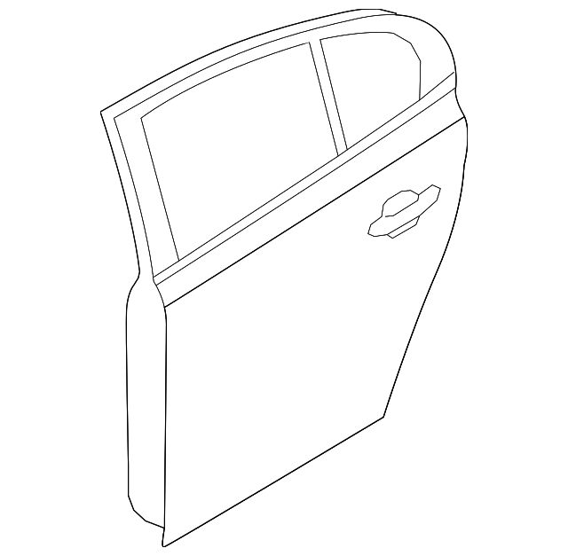 8A5Z-5424630-A Деталь DOOR SHELL, RIGHT