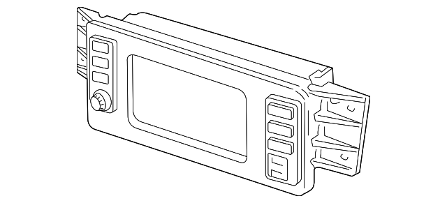 LJD2440AE Деталь DRIVER INFO CENTER MODULE
