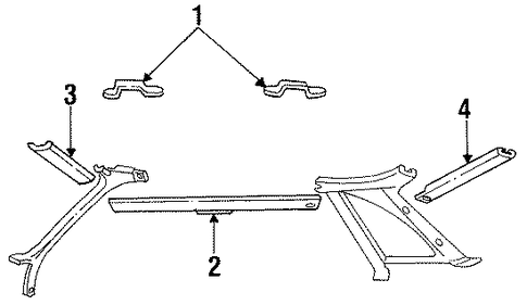 Tempo INTERIOR TRIM - ROOF