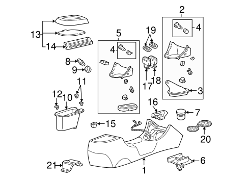 Electrical/Switches for 2000 Ford Mustang #1