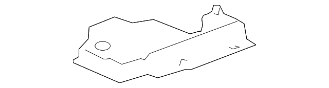 22690697 LOWER INSULATOR, LEFT