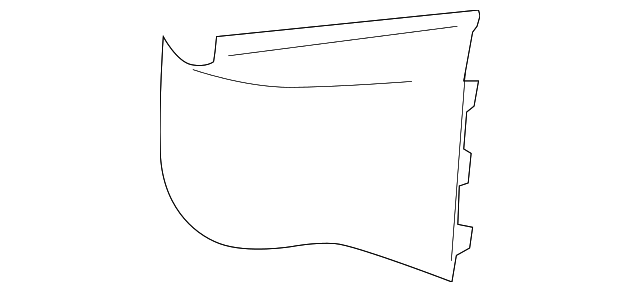 15920624 LOWER PANEL, RIGHT